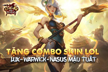 Chiến Kỵ Tiên Phong tung event Mỹ Nam Chiến Kỵ ngay trước thềm 8/3, tặng Combo Skin Mậu Tuất