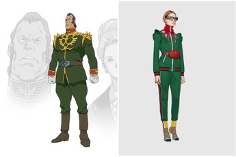 Chả rõ là vô tình hay cố ý nhưng bộ đồ mới nhất của Gucci giống y hệt Gundam kìa!