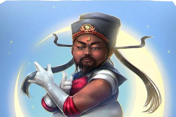 Phát hoảng trước dung mạo "Thủy Thủ Mặt Trăng" phiên bản... Bao Thanh Thiên