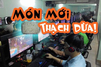 Thạch dừa - Món mới dự kiến sẽ làm mưa làm gió tại các quán net Việt mùa hè này