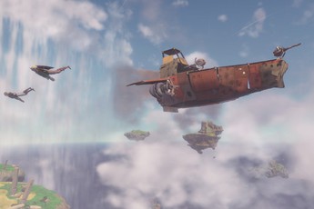 Game bay giữa bầu trời mênh mông Worlds Adrift đã mở thử nghiệm trên Steam, quá tiện để vào chơi