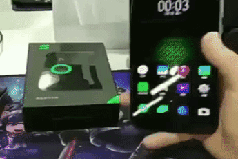 Hình ảnh thực tế của Xiaomi Black Shark - Smartphone chuyên game hàng khủng