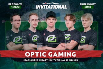 DOTA 2: Optic Gaming lên ngôi tại Starladder 5 Minor ngay trên đất Đông Âu