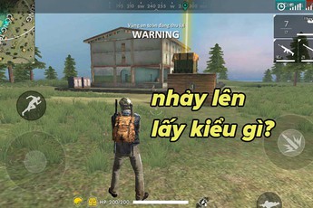 Free Fire: Tổng hợp 4 cách loot đồ từ hòm tiếp tế nếu nó ở trên nóc nhà