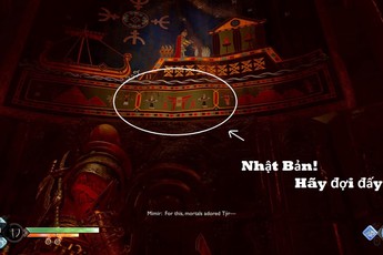 Thêm nhiều bằng chứng khẳng định Kratos chắc chắn sẽ “hỏi thăm” các vị thần Nhật Bản trong phiên bản sau