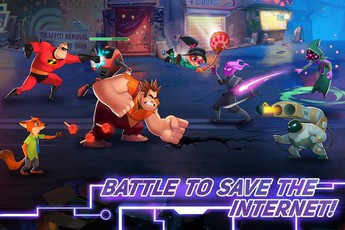 Disney Heroes: Battle Mode - Tựa game giải cứu thế giới với các siêu anh hùng Disney và Pixar