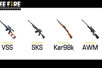 Free Fire: Sử dụng 4 khẩu sniper trong thực chiến như thế nào cho hiệu quả?