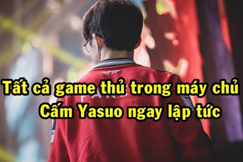 LMHT Hàn Quốc sau trận đại bại của KT trước  Afreeca: Hóa ra không phải Ucal hay mà Faker quá tệ, toàn server cấm Yasuo