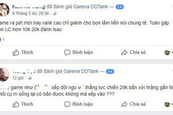 DDTank: Game thủ Việt bức xúc vote toàn 1 sao và đòi bỏ game vì NPH xếp lực chiến không công bằng