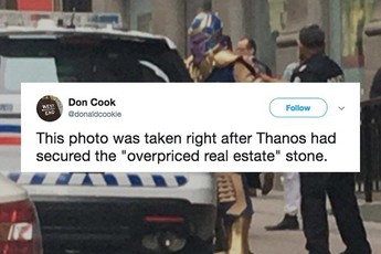 Trả giá cho "tội ác" của mình, Thanos đã bị bắt giữ bởi 1 cảnh sát trẻ ở thành phố Totonro