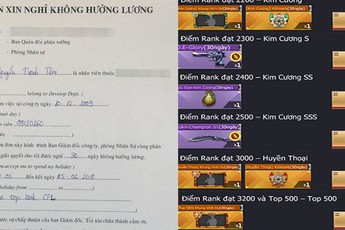 CrossFire Legend: Cộng đồng choáng vì game thủ định xin nghỉ làm 30 ngày để leo rank