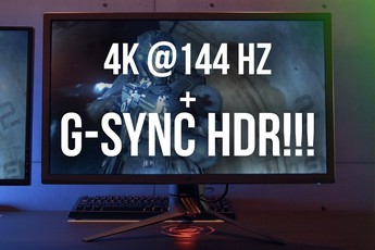 Siêu phẩm màn hình 4K 144HZ HDR của Asus sẽ ra mắt ngay tháng 6 tới
