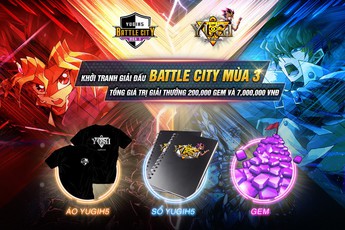 YUGIH5 ra mắt giải đấu lớn nhất từ trước đến nay – BATTLE CITY 3