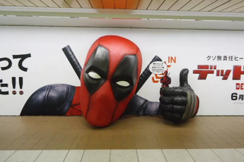 Đến Nhật Bản, Deadpool cũng lại "chơi lầy" quảng bá không giống ai