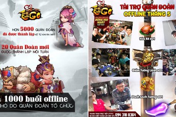 Tam Quốc GO tiếp tục khẳng định vị thế cộng đồng Tam Quốc đông vui nhất Việt Nam