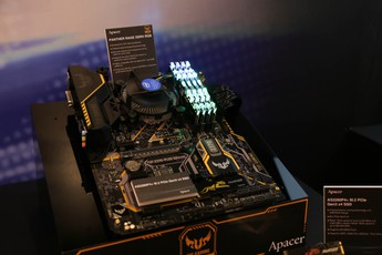 Anh em nhà Apacer cùng Zadak giới thiệu loạt RAM, SSD, bộ máy tính chiến game lập lòe đẹp mỹ mãn
