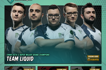 Liquid lên ngôi tại Super Major Thượng Hải sau khi hạ gục Gấu Nga Virtus Pro