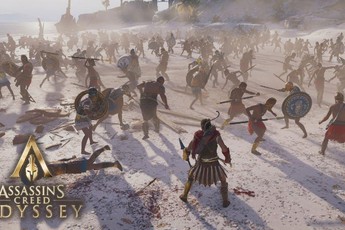 Chuyện gì với Assassin's Creed thế này? Giờ có cả chế độ đánh trận giống game chiến thuật nữa à?