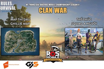 Đón xem ROS Mobile Clan War bảng A & B đầy kịch tính 19h ngày 19/6