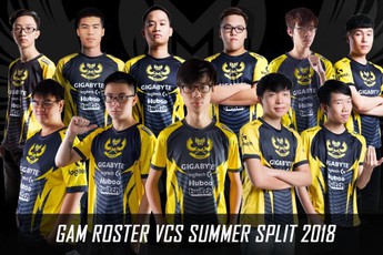Xếp hạng sức mạnh các đội tuyển tại VCSA Mùa Hè 2018, GAM eSports chỉ đứng thứ hai