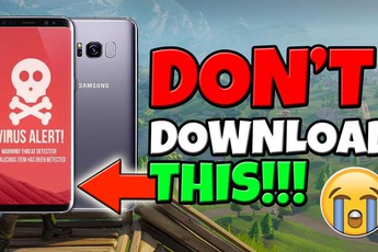 Cảnh báo: Đừng tải bất kỳ file APK nào của Fortnite Mobile vì toàn virus thôi