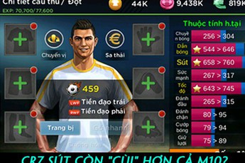Soi thử chỉ số các sao hạng A trong Siêu Sao Sân Cỏ, CR7 và M10 "ăn thua" nhau ở điểm này đây!