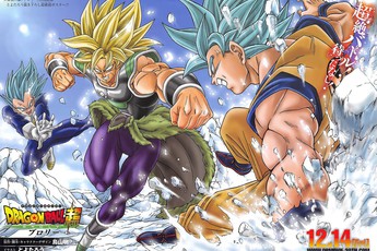 Ngắm nghía thiết kế mới của 2 cha con Broly và Paragus trong movie Dragon Ball Super
