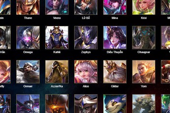 Game thủ Liên Quân Mobile được Garena cho test thoải mái 68 tướng