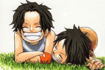 One Piece: Cảm động tình anh em của Luffy và Ace qua bộ ảnh fanart