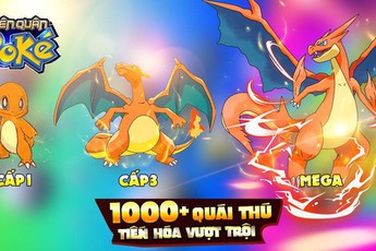 Liên Quân Poke công phá BXH Google Play và App Store ngay khi vừa ra mắt