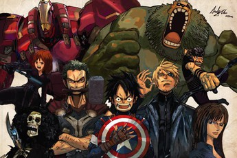 [Góc Hài Hước] Khi nhân vật manga hóa thân thành các siêu anh hùng Avengers