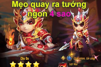 Streamer phát hiện ra mẹo quay ra tướng "xịn" 4 sao trong Thiên Hạ Anh Hùng khiến game thủ hoang mang