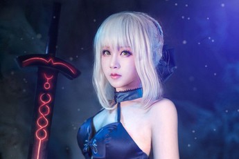 Cosplay nàng Saber tuyệt đẹp trong game hot Fate/Grand Order