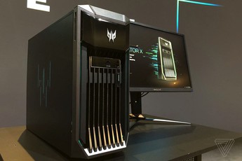 [IFA 2018] Acer "trình làng" gaming PC cực khủng Predator X: được trang bị 2 bộ xử lý Intel Xeon, 12 khe RAM