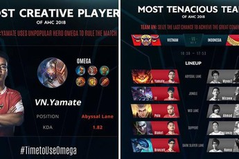 Liên Quân Mobile: Chơi Omega xuất sắc, game thủ Việt được thưởng 34,5 triệu đồng