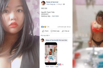 Thí sinh siêu vòng 1 trượt Top 30 cuộc thi tìm kiếm Miss ROS Mobile