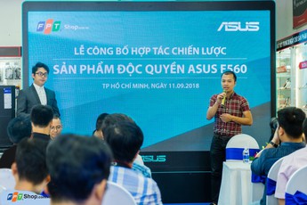 FPT Shop lên kệ độc quyền laptop gaming Asus F560