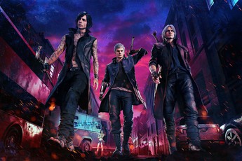 [Devil May Cry 5] Dante phô diễn sức mạnh, nhân vật V lộ diện