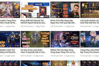 Streamer Liên Quân Mobile Kinas ăn quả đắng, bị Youtube trừ hơn... 900 nghìn subscribe