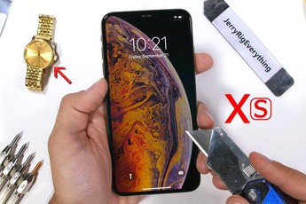 Tra tấn iPhone XS Max bằng cào xước, hơ lửa và bẻ cong: Độ bền tốt nhưng khả năng chống xước không cao