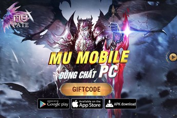 MU FATE - Game mobile nhập vai mang hình ảnh và lối chơi giống hệt MU Online