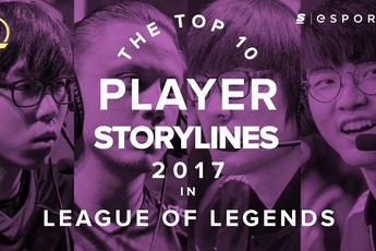 Faker và top 10 game thủ đáng nhớ nhất của làng Liên Minh Huyền Thoại trong năm 2017