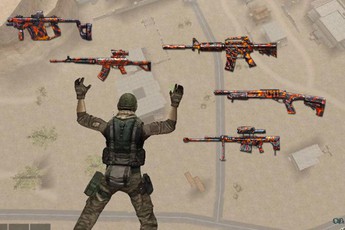 Đột Kích: Cận cảnh bộ vũ khí được thiết kế dành cho chế độ chơi “nhái” PUBG