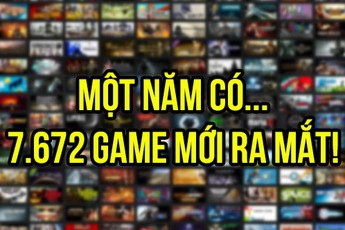 Tiết lộ con số gây sốc: 7.672 game đã ra mắt trên Steam chỉ trong năm 2017 vừa rồi