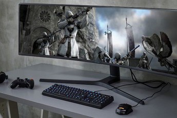 Samsung ra mắt màn hình chơi game CRG9 to khổng lồ mới: 49 inch cong, 120Hz, độ phân giải 5K mịn màng