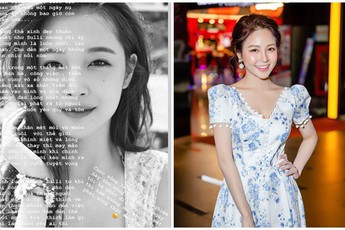 Trâm Anh tự ví mình như Sulli, hé mở phần nào về quãng thời gian khó khăn