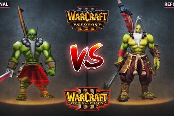 Hé lộ tạo hình heroes và kỹ năng trong Warcraft III phiên bản làm lại 4K