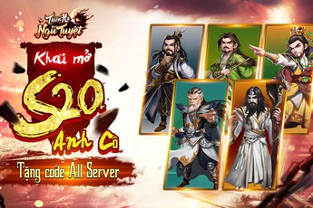 Thiên Hạ Ngũ Tuyệt H5 ra mắt, NPH YGame tặng anh em 999 Vipcode chứa nhiều vật phẩm giá trị