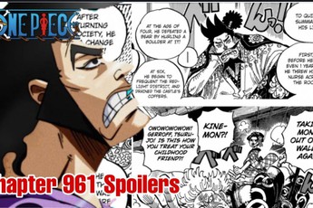One Piece 961: Oden dùng song kiếm hạ Sơn Thần... và bị cha trục xuất khỏi Hoa Đô