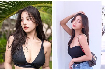 Nữ sinh sư phạm lột xác thành người mẫu, số đo 3 vòng 92-67-85  làm mê mẩn cánh mày râu